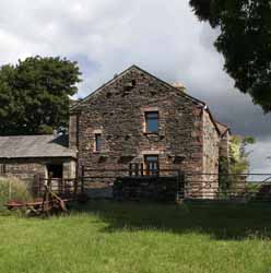 south view of the barn